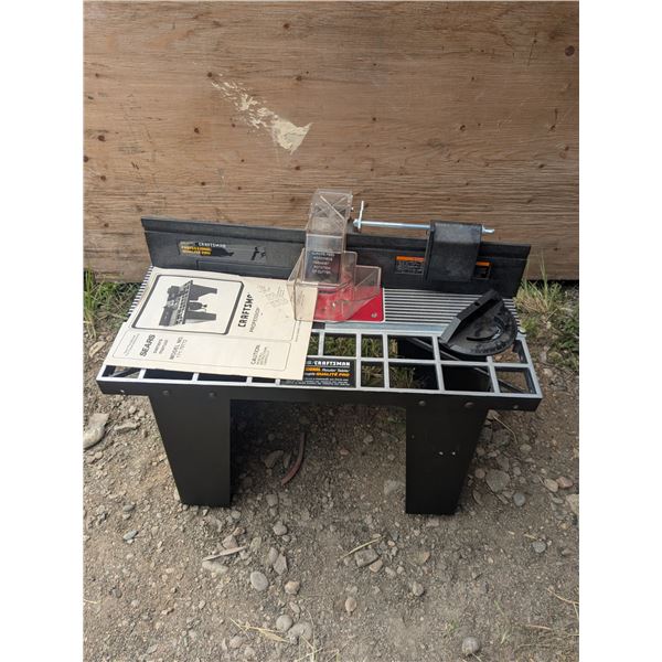 like new craftsman router table