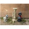 Image 1 : 3 gardsen statues