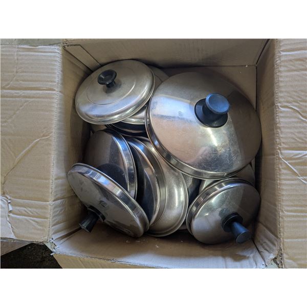 Bof of pot/pan lids, various sizes