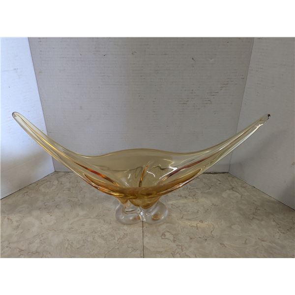 Decorative Glass fruit bowl