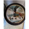 Image 4 : 9 currier and ives tins, 10"