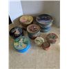 Image 1 : collection of empty tins