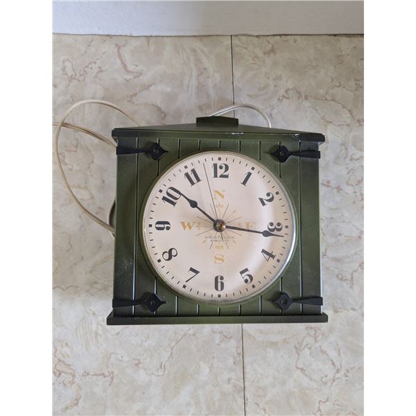 Vintage plug in clock