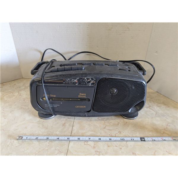 Radio/cassette player