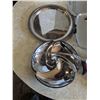 Image 5 : silver toned and silver plated serving dishes