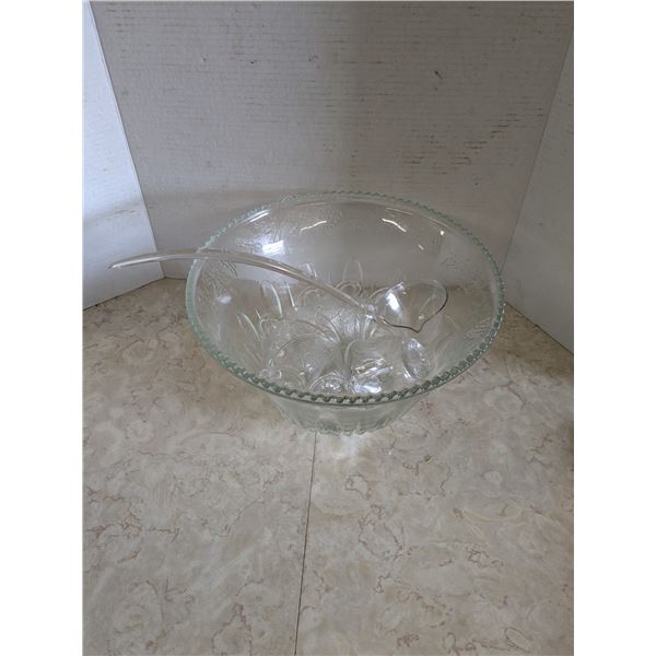 Punch bowl set, complete
