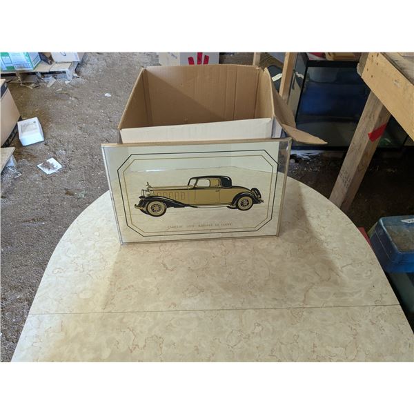 Cadillac 1931 Lasalle v8 decorative mirror