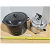 Image 1 : Enamel Pot, Stainless Steel Coffee/Tea Pot