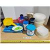 Image 1 : Misc. Plastic Kitchen Lot inc. Ford Coffee Cup & Starfrit Hamburger Patty Maker
