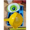 Image 2 : Misc. Plastic Kitchen Lot inc. Ford Coffee Cup & Starfrit Hamburger Patty Maker