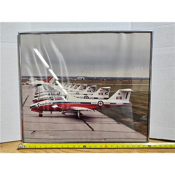 Framed Photograph of the Canadian Snowbird Fleet