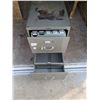 Image 2 : two drawer filing cabinet, with key, 28x18x29