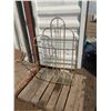 Image 1 : 3 tier glass shelf, 34x14x53"