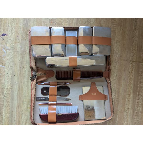 vintage mens travel grooming kit