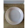 Image 2 : vintage fire king glass pie plates