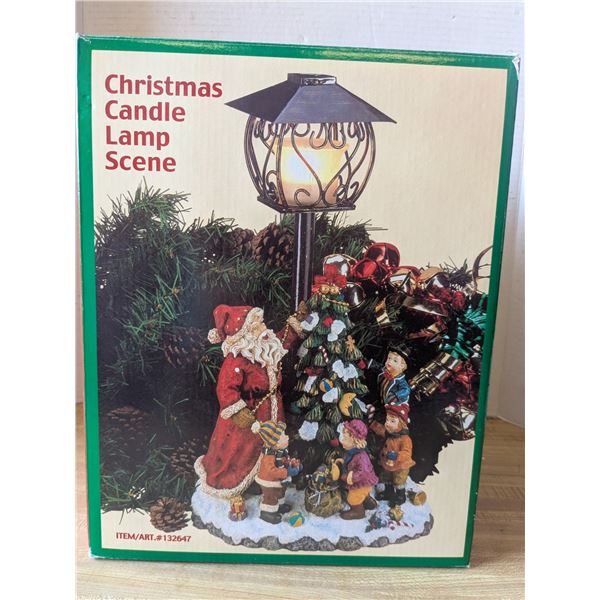 christmas statue in original packaging