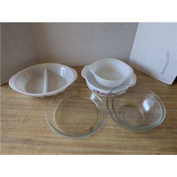 mixed brand glass ovenware