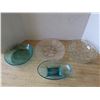 Image 1 : decorative galss serving dishes