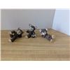 Image 1 : 3 monkey figurines