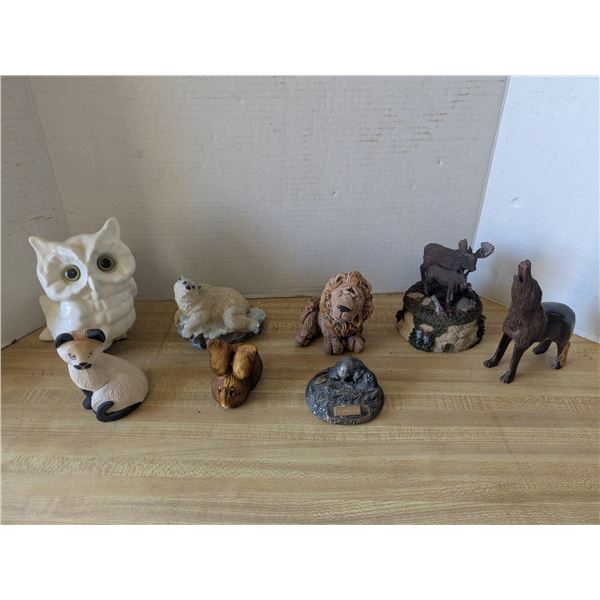 mixed animal figurines