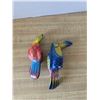 Image 2 : 2 ceramic parrot figurines