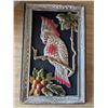 Image 3 : 2 plastic "3D" picture, birds, 16x10"