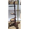 Image 4 : Vintage Mid-Century Wooden Tiered Stand & Magazine Rack
