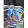 Image 4 : Vintage Iridescent Snack Plates & Cups Set of (4)