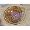Image 2 : Vintage Mixed Glass Lot - Carnival Glass, Divided Bowls, etc.