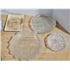 Image 4 : Vintage Mixed Glass Lot - Carnival Glass, Divided Bowls, etc.