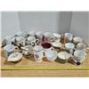 Image 1 : Large Lot of Assorted Collectable Cups, Mugs, etc. – Inc. Norman Rockwell, Milk Glass, etc.