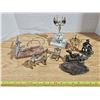 Image 1 : Vintage Mixed Metal Knick-Knacks Lot