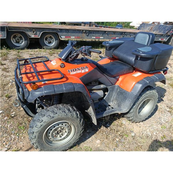 2003 Honda Fourtrax 350 4x4 Quad VIN: 478TE25693A300778