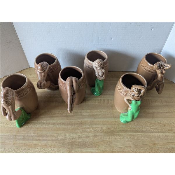 6 naked lady mugs