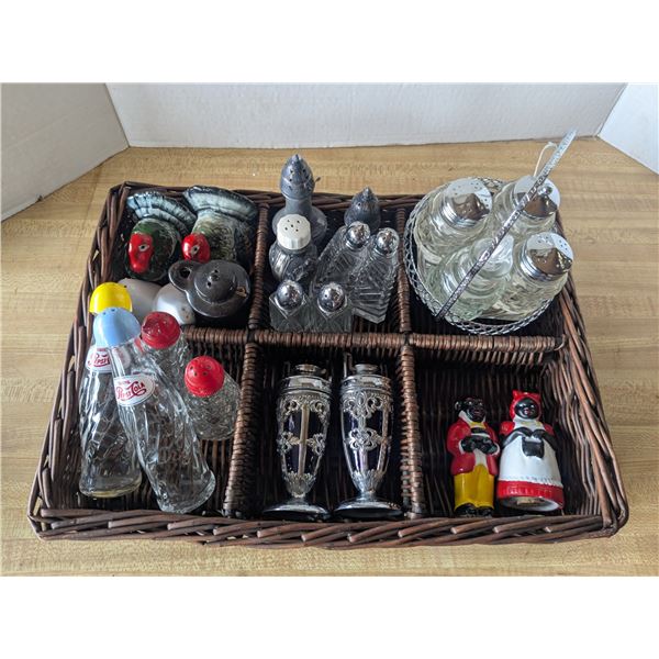 Salt and pepper shakers