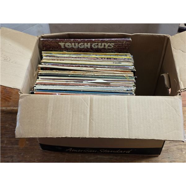 Lot of various vinyl records