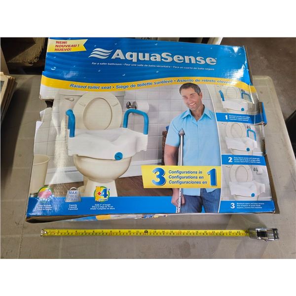 Aqua sense toilet seat