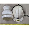 Image 1 : Hard hat and light fixture