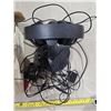 Image 3 : Vinyl records, vhs tapes and head set- untested