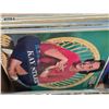 Image 5 : Vinyl records, vhs tapes and head set- untested