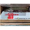 Image 8 : Vinyl records, vhs tapes and head set- untested