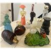 Image 2 : Decorative Glass and Ceramic Aftershave/Perfume Bottles