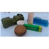 Image 1 : Avon Collectible Car Bottles With Vintage Cosmetic Compacts