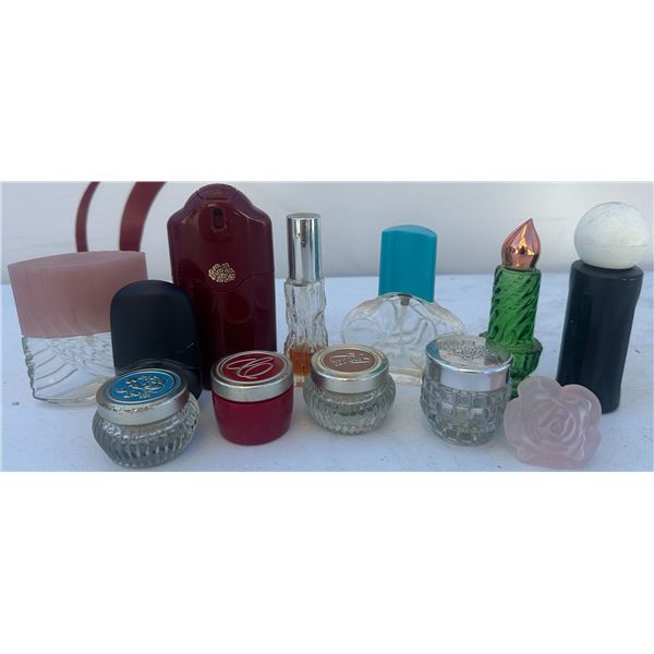 Empty Perfume Bottles and Pots