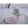 Image 3 : Avon Cupid's Message Porcelain Heart Dish 1985 with Box