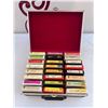 Image 1 : 24 8-Track Tapes in Hard Case (Elvis, K-tel, Rock, Country)