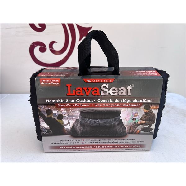 Arctic Zone LavaSeat Sherpa Edition Heatable Seat Cushion