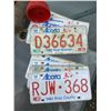Image 2 : Alberta License Plates and Vintage Auto Parts Lot