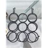 Image 5 : Bottle Lot With Metal Wine Rack