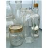 Image 6 : Clear Glass Bottles and Jars